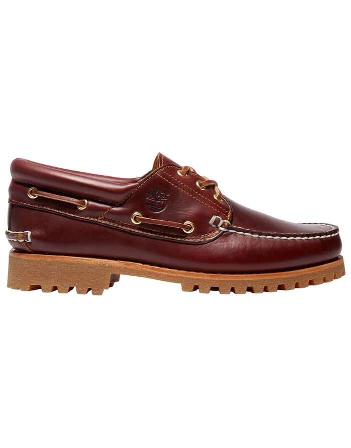 Timberland Authentic Boat Shoe Burgundy