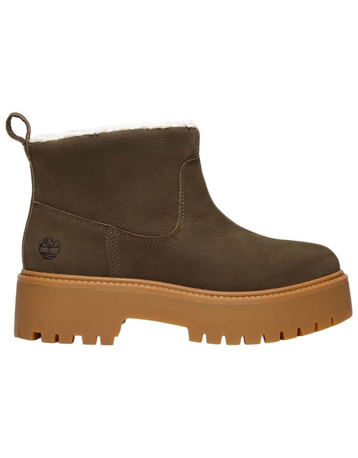 Stone Street Mid Warm Lined Boot W Dark Brown Full Grain
