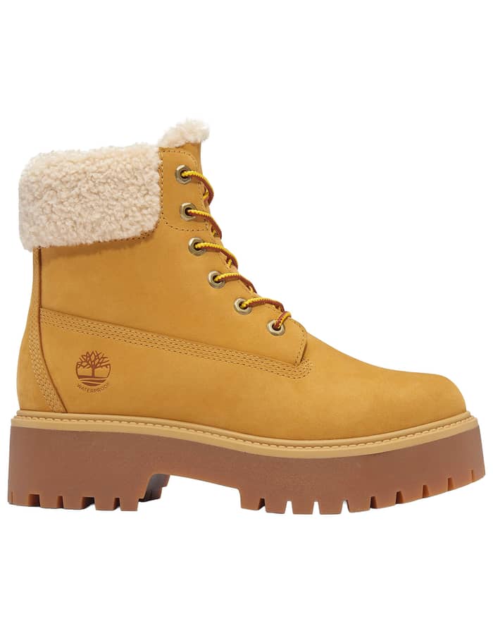 Stone Street Mid Warm Lined Waterproof Boot W Wheat Nubuck