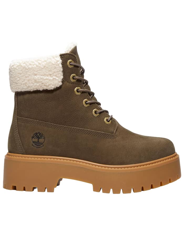 Stone Street Mid Warm Lined Waterproof Boot W Dark Brown Full Grain