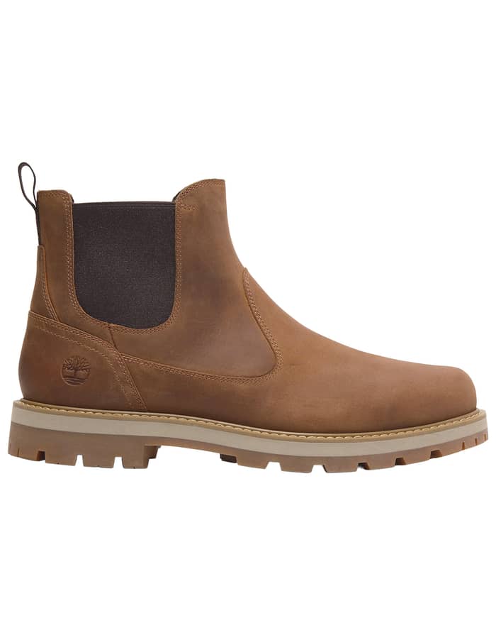 Britton Road Mid Chelsea Boot Rust Full Grain