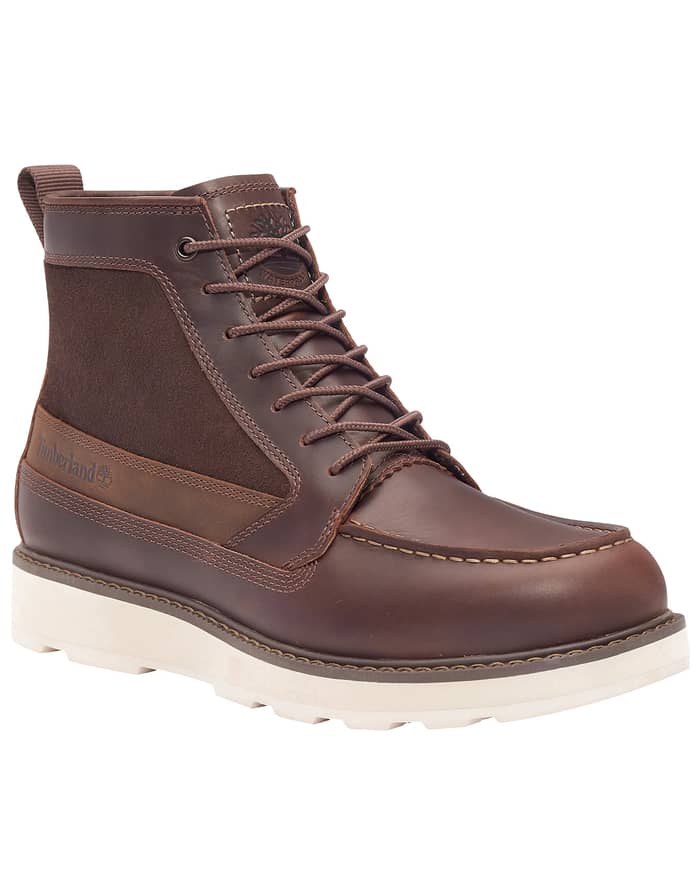 Britton Mills Mid Lace Up Waterproof Boot Dark Brown Fgrain W Dkbrn