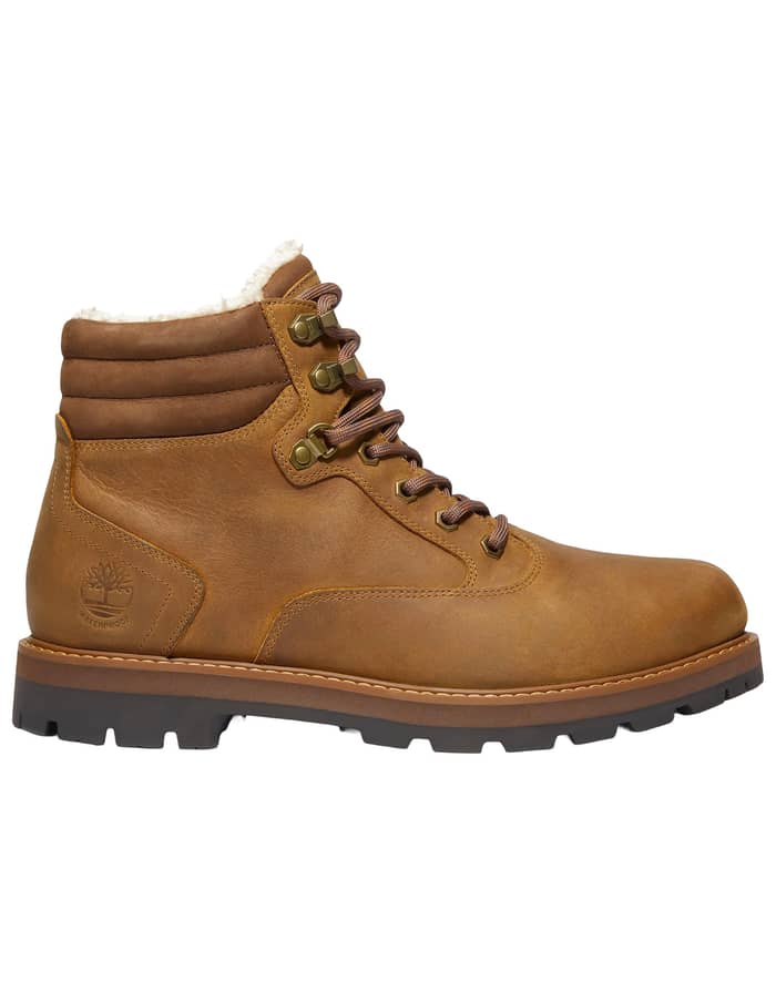 Britton Road Mid Warm Lined Waterproof Boot Medium Brown Full Grain