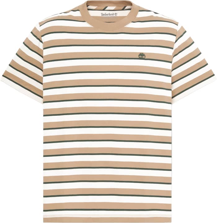 Stripe SS Tee Tannin Yd