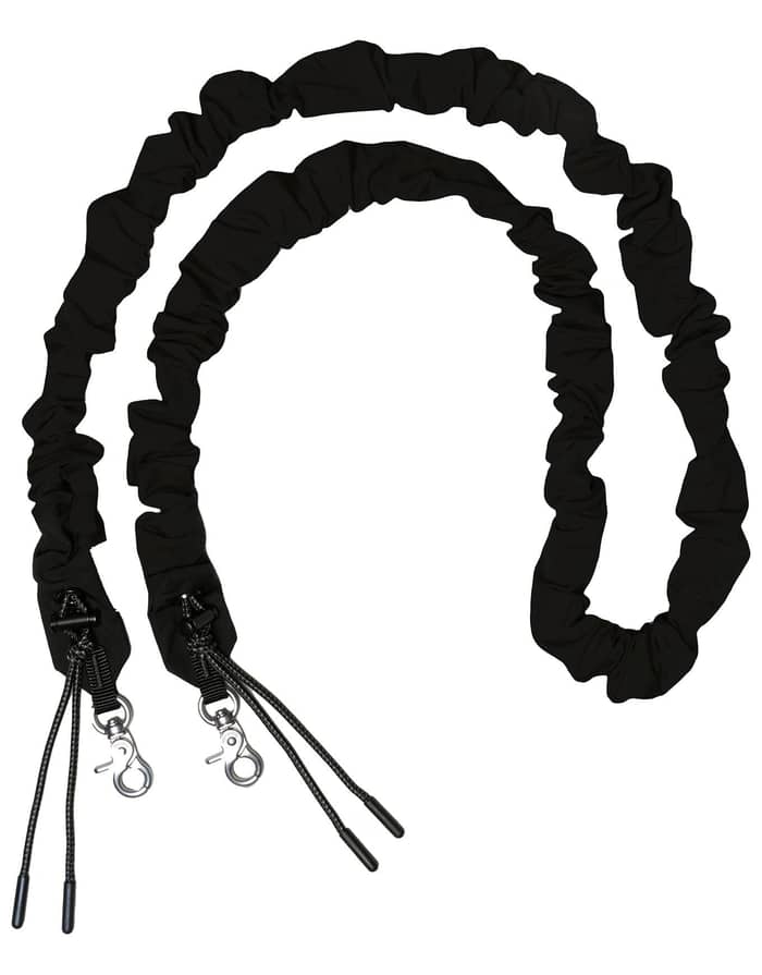 Straps Bungee Strap Black Tech Sateen