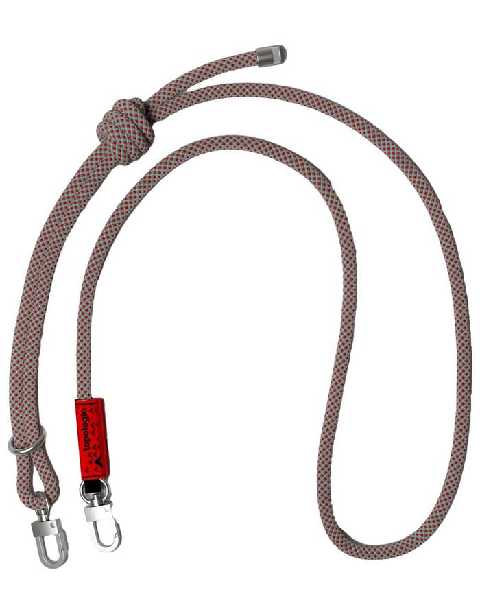 Straps 8.0mm Rope Strap Grey Red Blue Lattice
