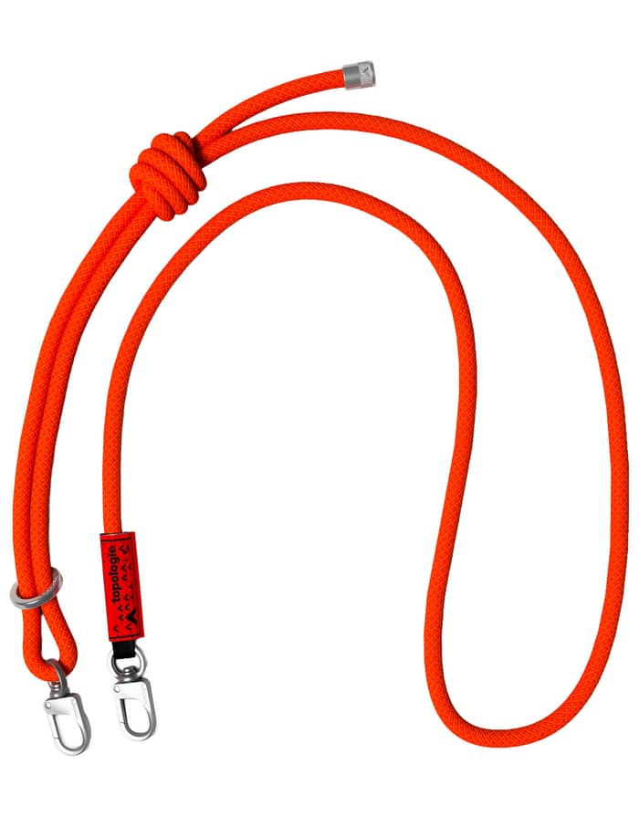 8.0mm Rope Strap Flash Persimmon