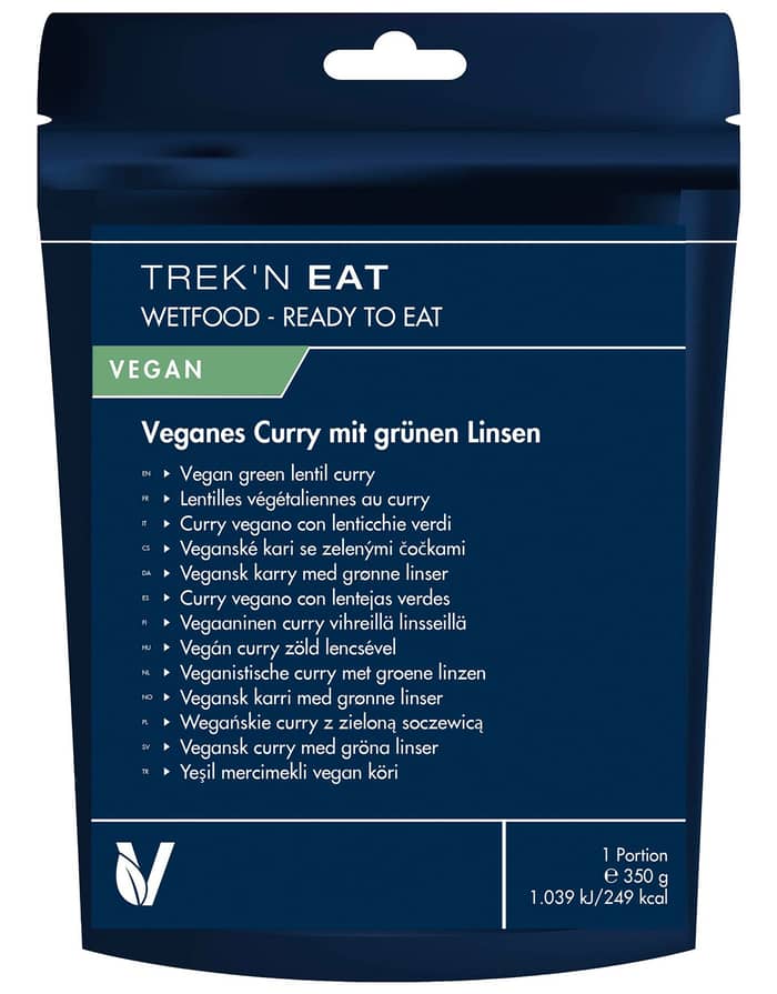 Curry Vegan de Lentilles Vertes