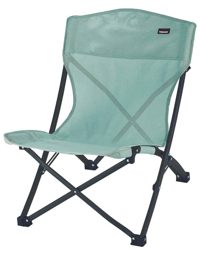 Chaise Plage Pliante Vert de gris