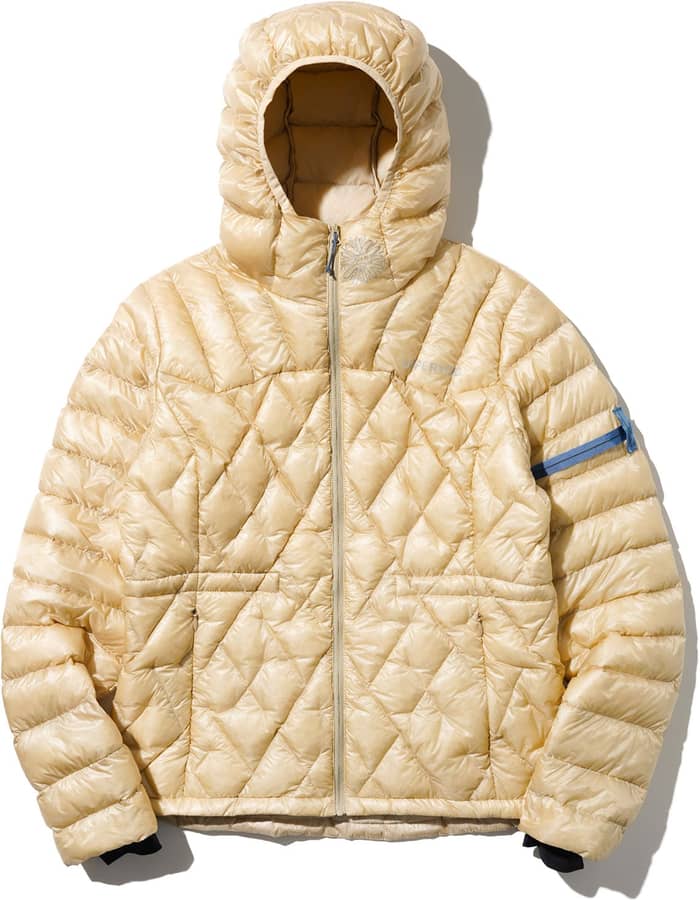 Cid S Hooded Mid Layer Down Jacket W Khaki