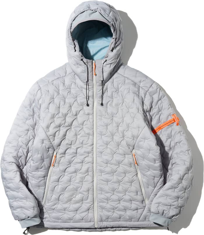 Sirius S Hooded Mid Layer Insulated Jacket M Ice Blue