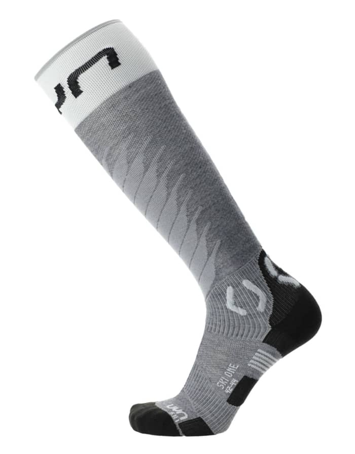 Uyn Man Ski One Merino Socks Grey Melange/White