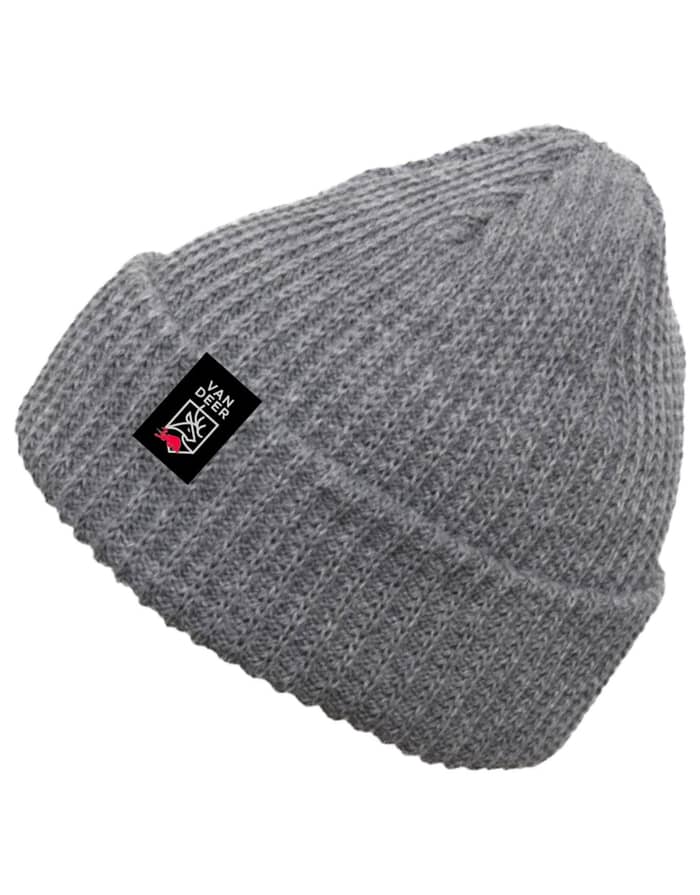 Rib Beanie Osfa Grey