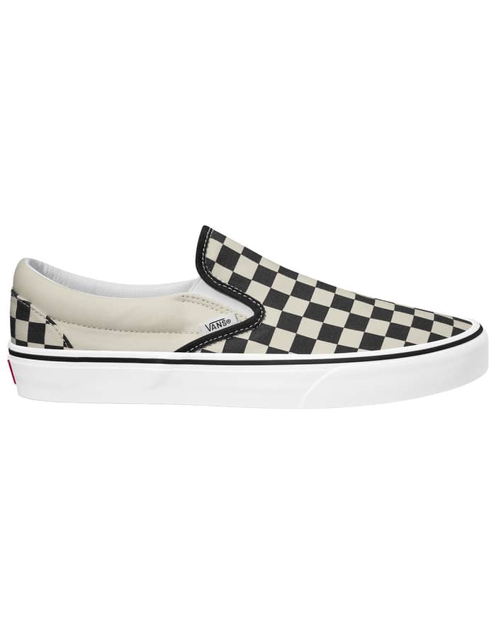 Ua Classic Slip-On Black/ Off White Checkerboard