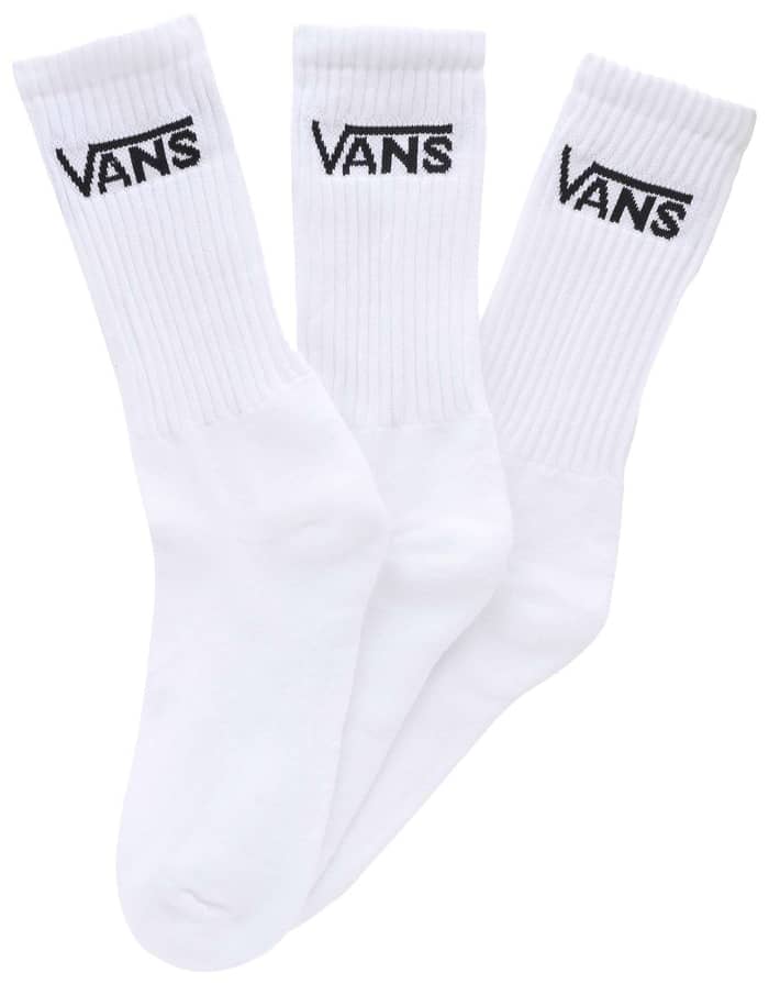 Pack de 3 Classic Crew White