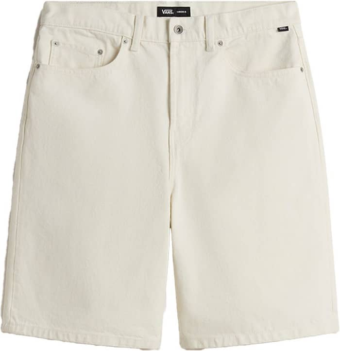 Check-5 Baggy Denim Short Marshmallow