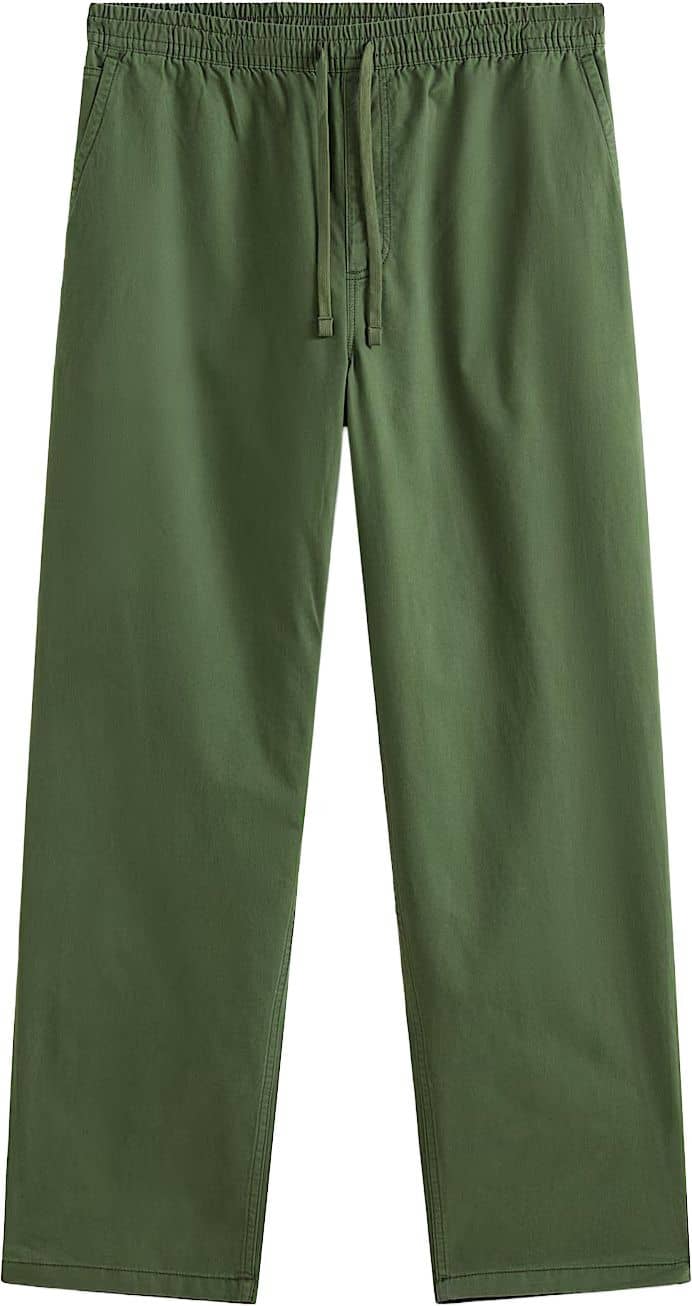 Range Baggy Tapered Elastic Waist Pant Pine Forest
