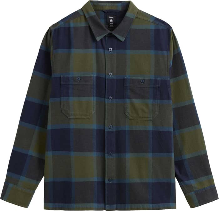 Larkspur Plaid Flannel Grape Leaf/Parisiannght