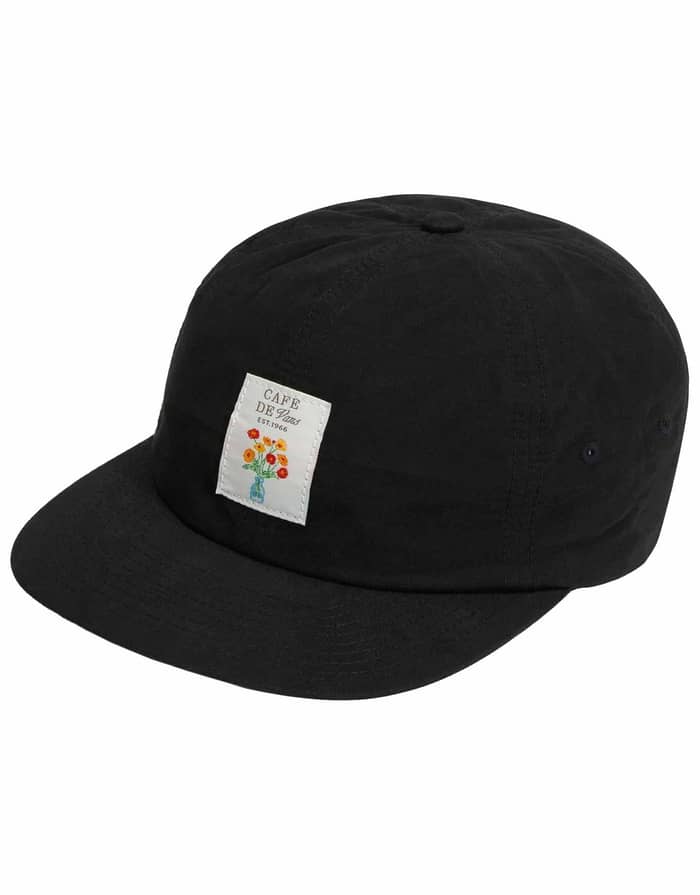 Cafe Vans Jockey Hat Black