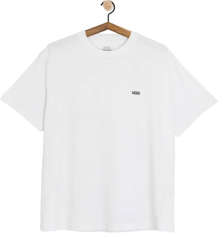 Left Chest SS Tee White