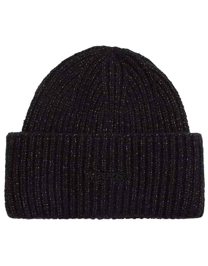 Densmore Wide Cuff Beanie Black