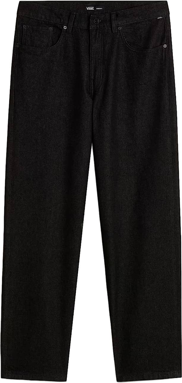Check-5 Loose Denim Pant Black Rinse