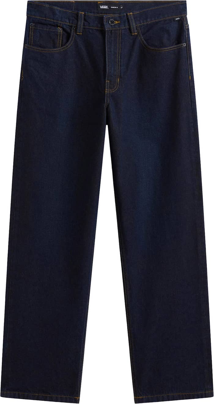 Check-5 Loose Denim Pant Dark Rinse