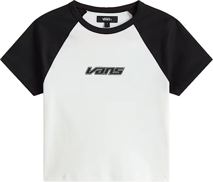 Clare Baby Tee True White Black