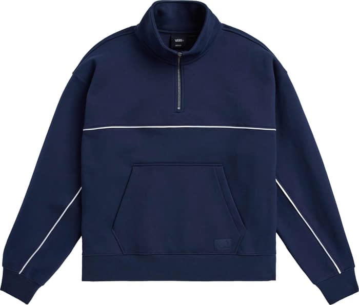 Blocked Quarter Zip Pullover Parisian Night