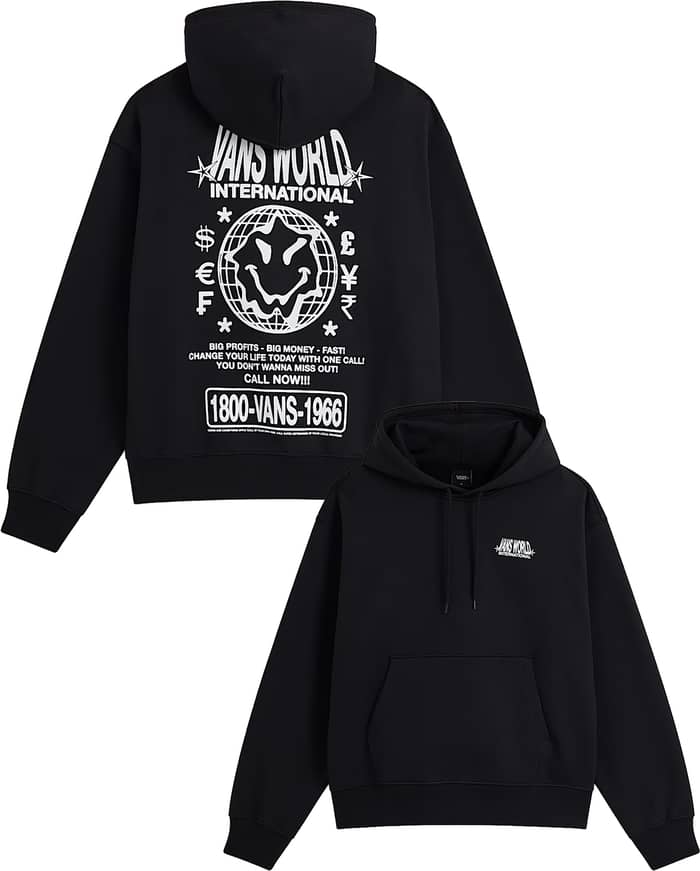 Vans World Intl Pullover Black