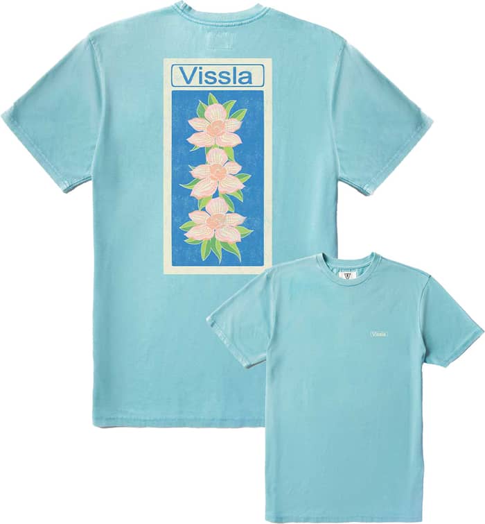 Pupukea Pay Phone Cosmic Wash SS Tee Vintage Blue