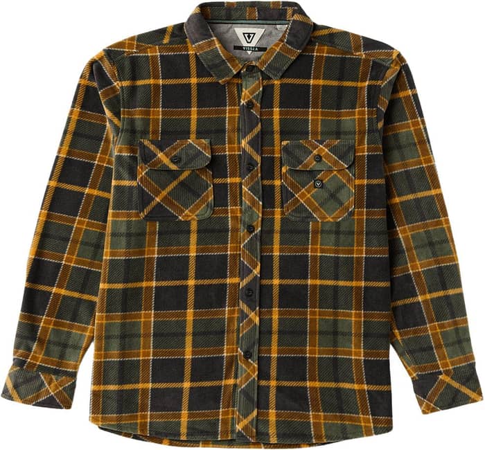 Eco-zy LS Polar Flannel Dark Olive