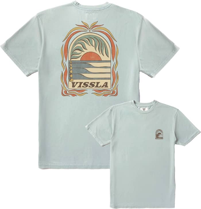 Canopy Cosmic Wash SS Tee Coastal Blue