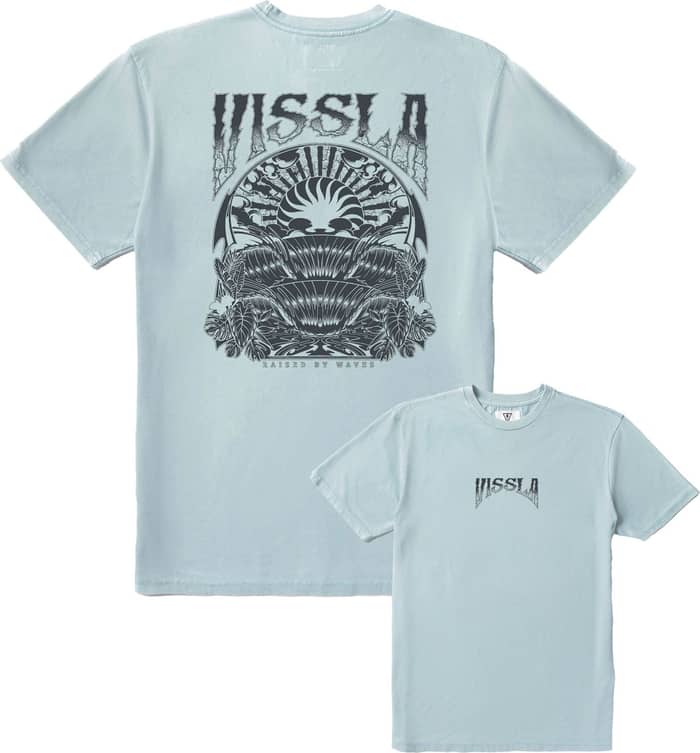 Paddle Out Cosmic Wash SS Tee Coastal Blue