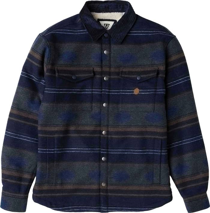 Woolf Sherpa Shirt Jacket M Dark Naval