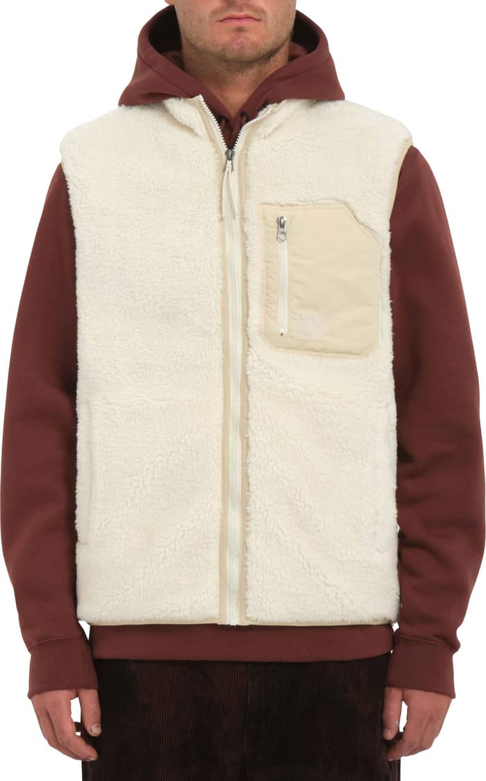 Muzzer Fuzzar Vest Dirty White