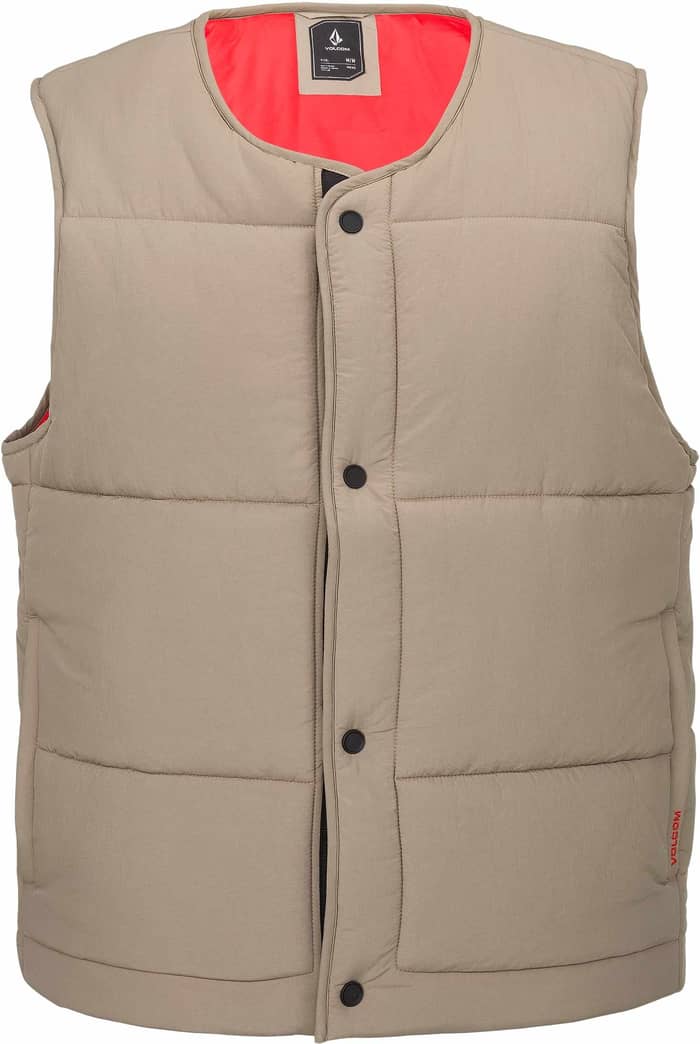 Layered Up Vest Chestnut Brown
