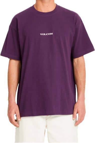 Volcom Stone Lse SS Tee Grape Royale