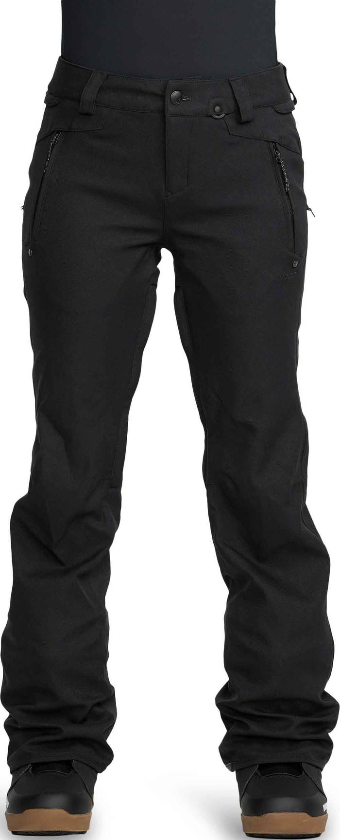 Pantalon De Ski Vintage Mambo – Femme, Taille 8, Bleu Marine, Coupe Bootcut, Nylon/polyester