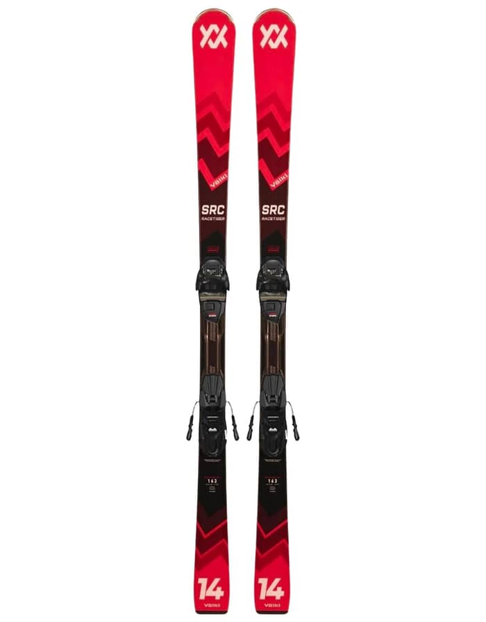 Volkl Racetiger SRC + vMotion 10 GW Black 2025 Men's ski sets