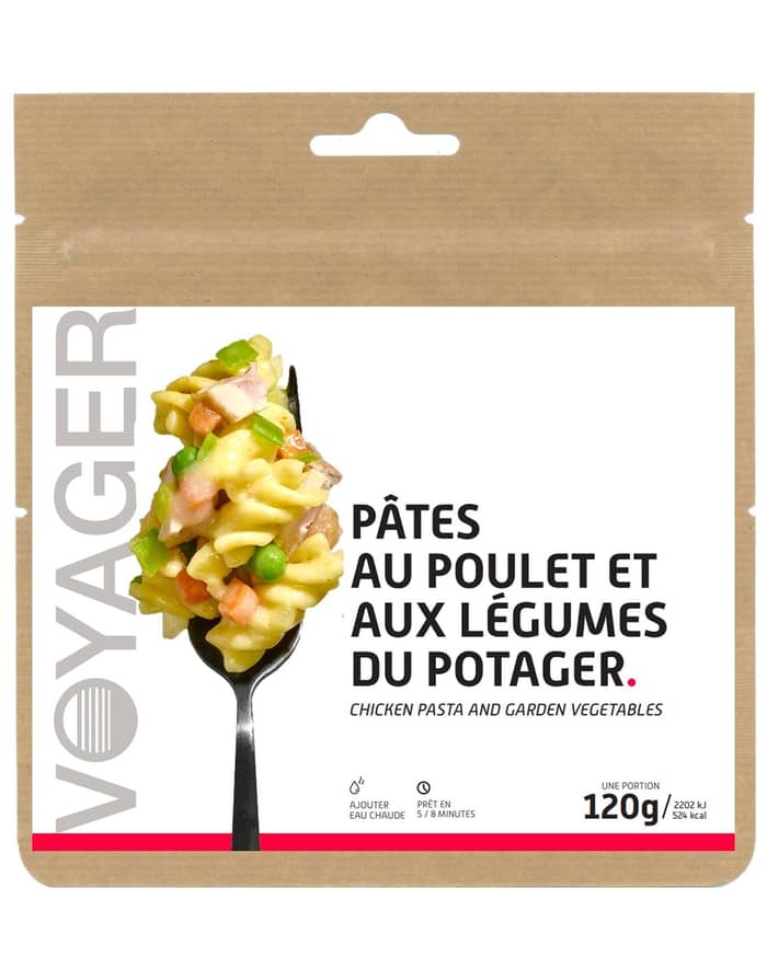 Pâtes au Poulet et aux Légumes du Potager