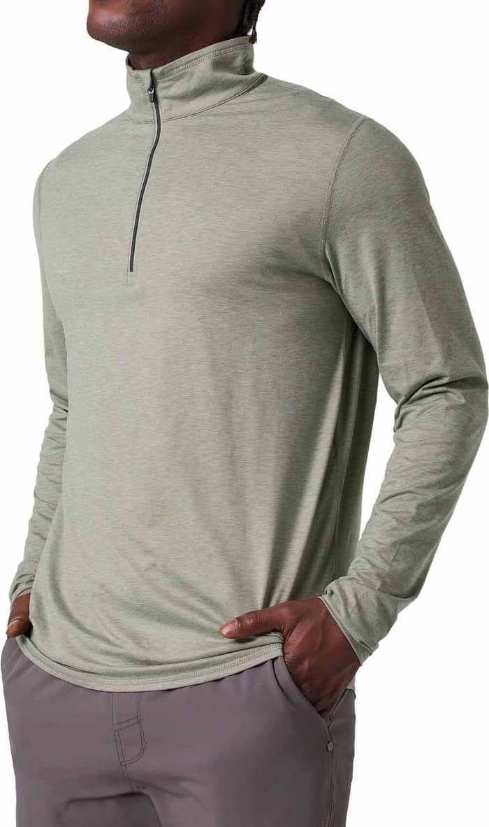 Ease Performance 1/2 Zip 2.0 M Laurel Heather