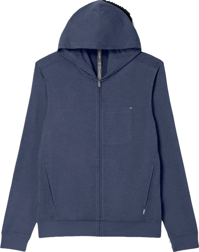 Ponto Full Zip Hoodie M Azure Heather