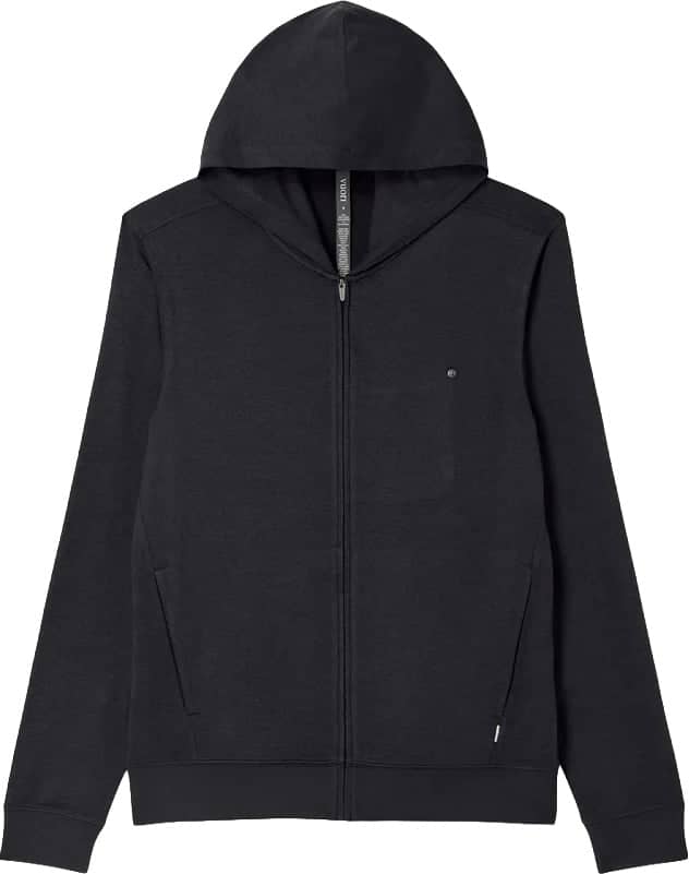 Ponto Full Zip Hoodie M Black Heather