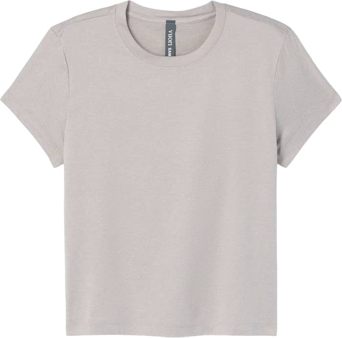 Energy Classic Tee W Light Heather Grey