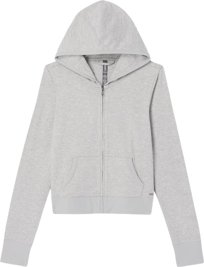 Halo Mini FZ Hoodie W Pale Grey Heather