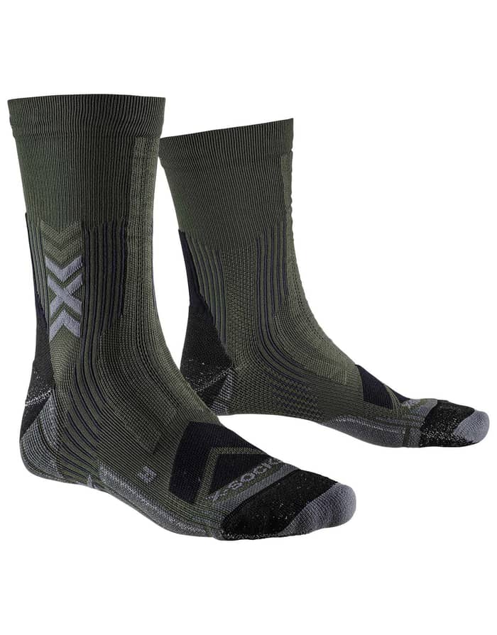 X-SOCKS Trek Silver - Chaussettes Randonnée Femme - Thermorégulation, Antibactérien, Renforcées