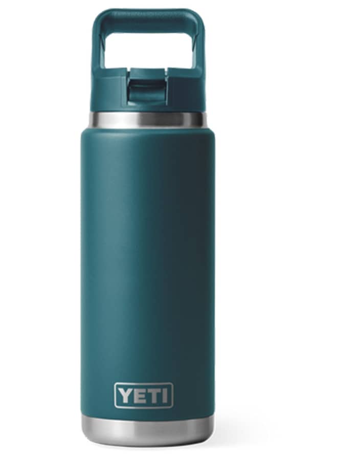 Rambler 26 Oz Straw Bottle Agave Teal