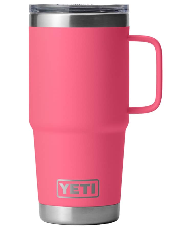 Rambler 20 Oz Travel Mug Tropical Pink