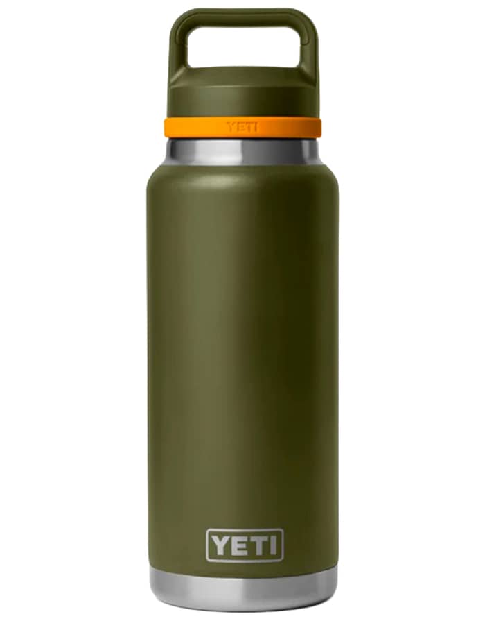 Rambler 36 Oz C Bottle Chug Olive/King Crab Orange